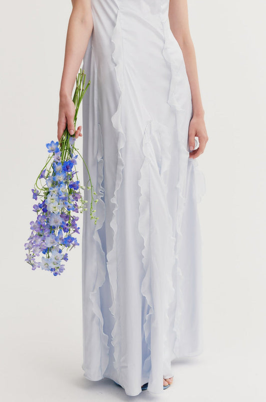 For Love and Lemons Britney Gown - Blue