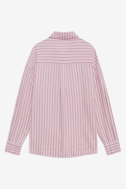 For Love and Lemons Mindy Button-Down Shirt - Pink