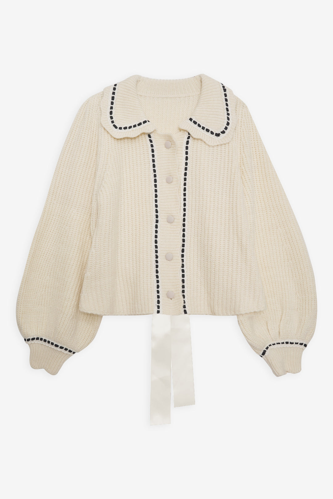 For Love and Lemons Jade Cardigan - Cream