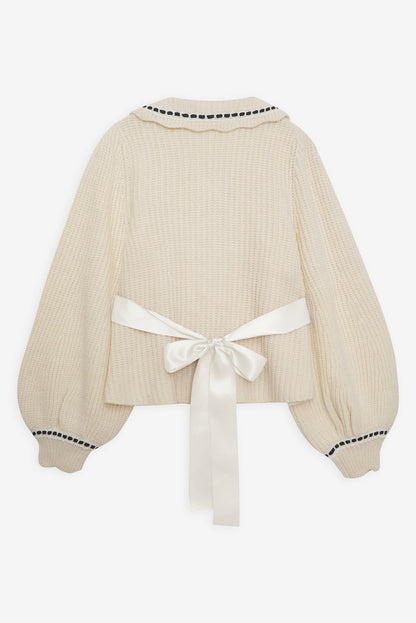 For Love and Lemons Jade Cardigan - Cream