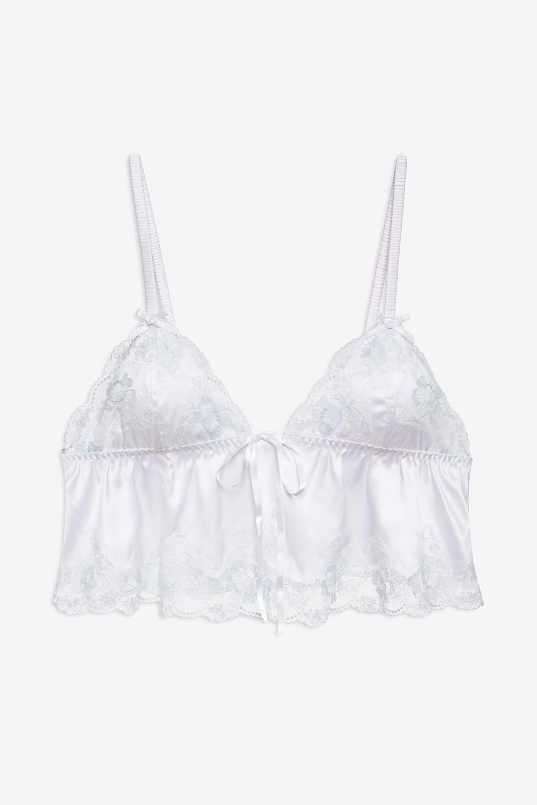 For Love and Lemons Jaden Sleep Top - White