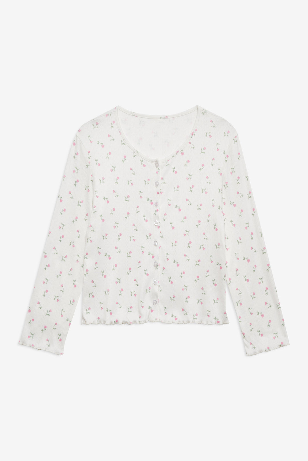 For Love and Lemons Elliana Cardigan - White