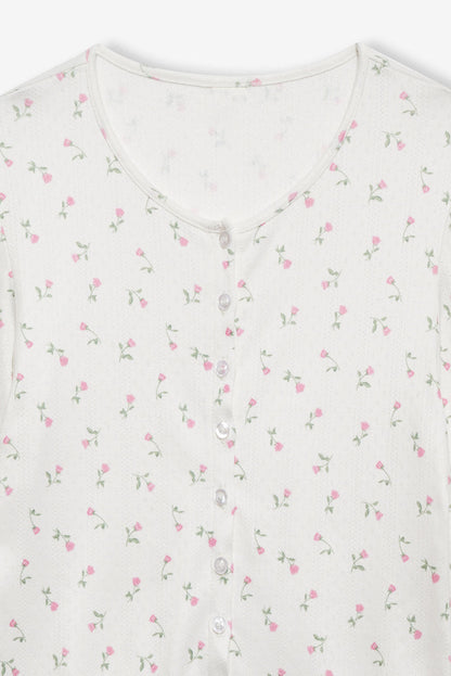 For Love and Lemons Elliana Cardigan - White