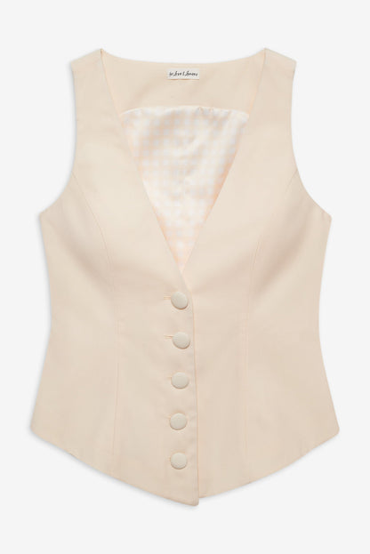For Love and Lemons Elanah Vest - Yellow