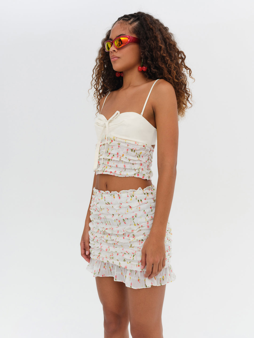 For Love and Lemons Elodie Top - Yellow