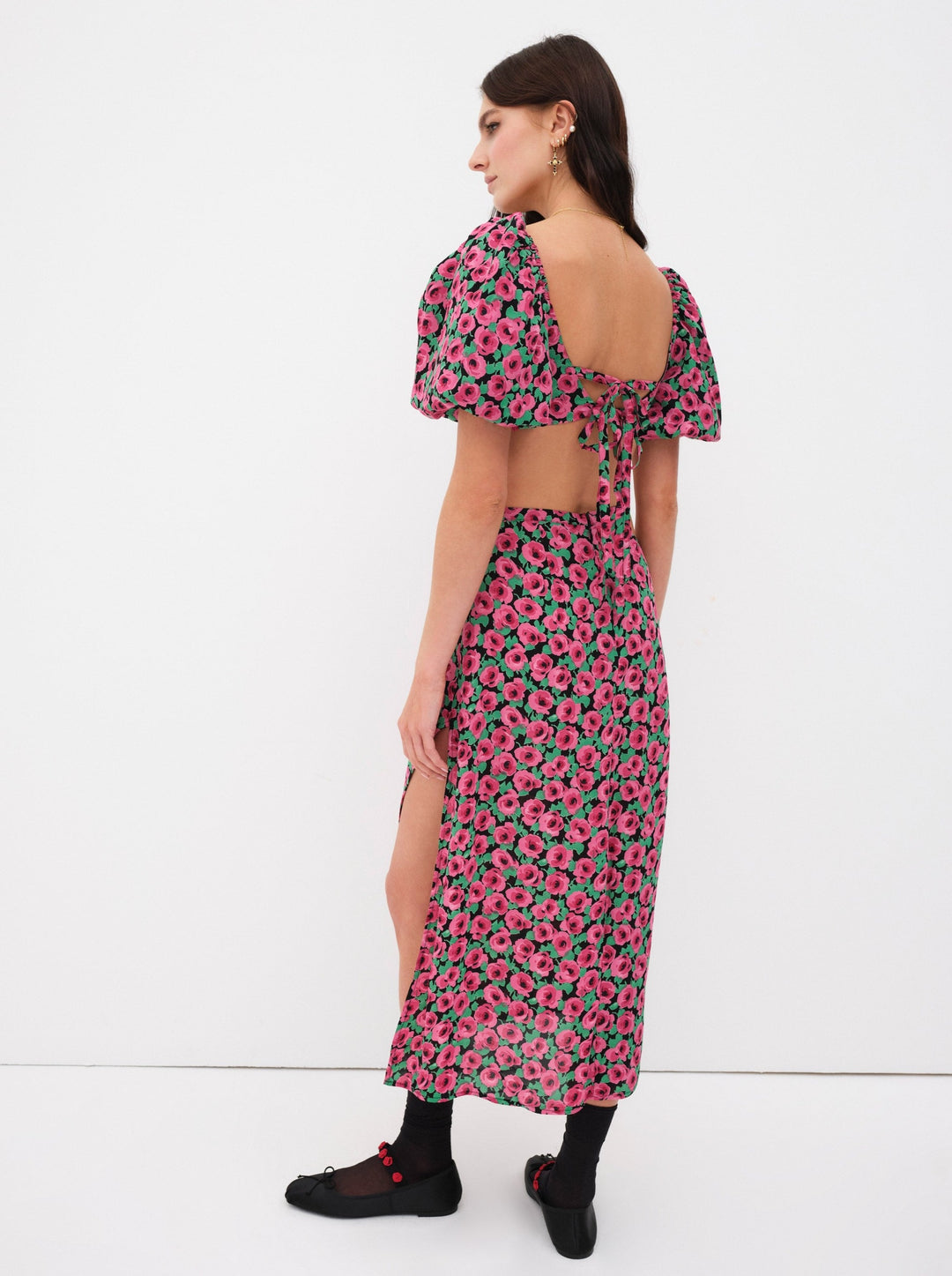 For Love and Lemons Dolcetto Crop Top - Red
