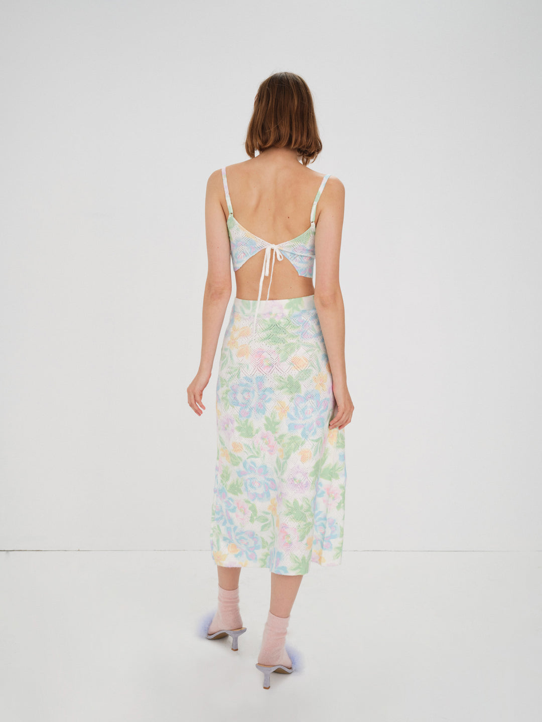For Love and Lemons Reese Crop Top - Multi