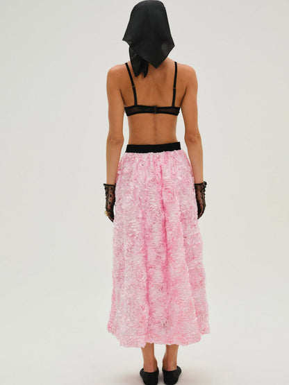 For Love and Lemons Nicolette Bra Top - Pink