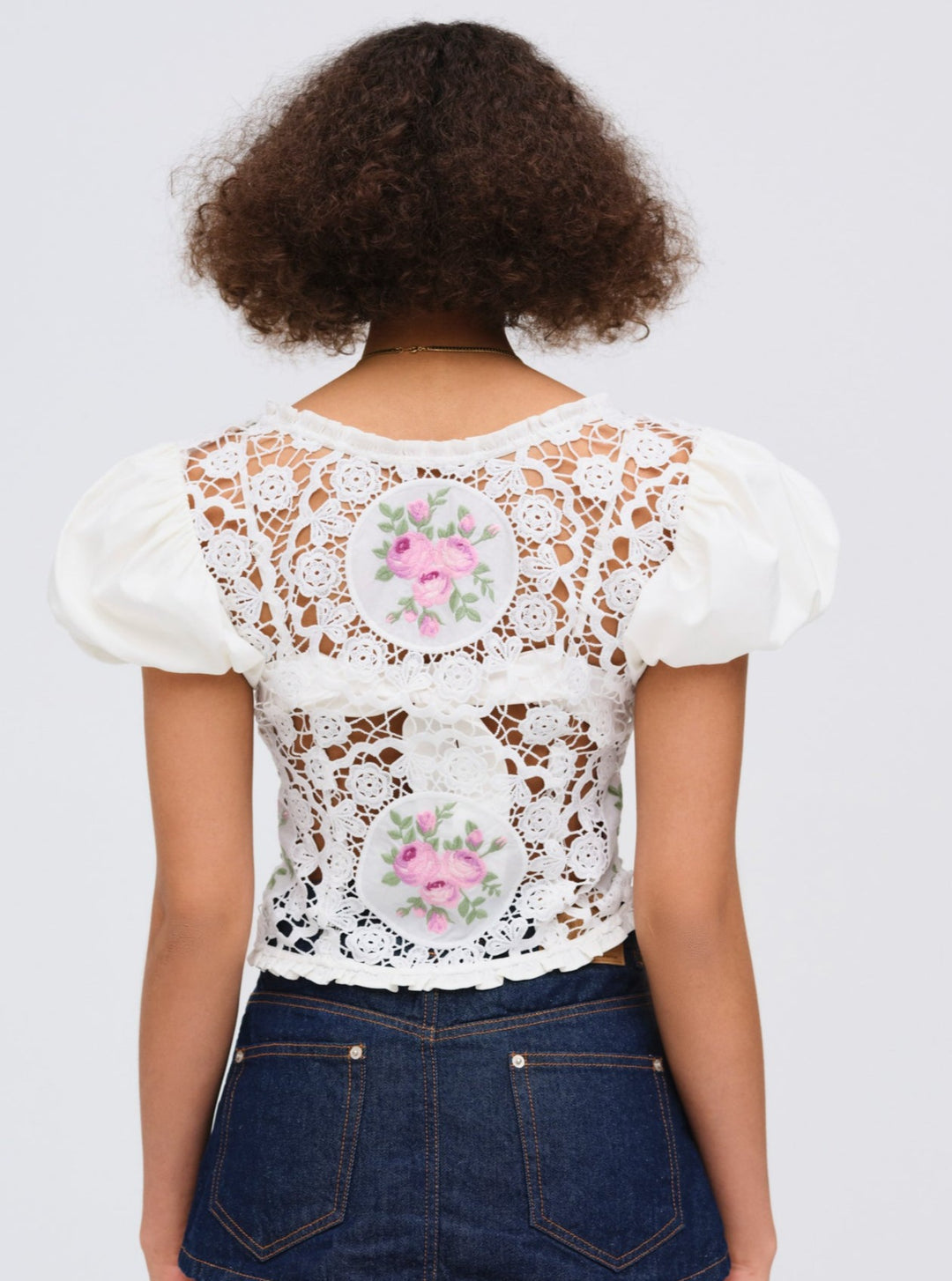 For Love and Lemons Bordeaux Top - Pink