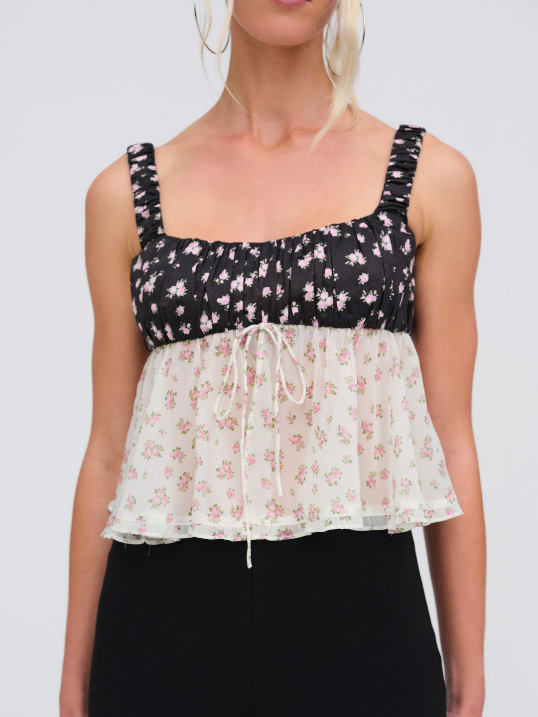 For Love and Lemons Noa Top - Cream