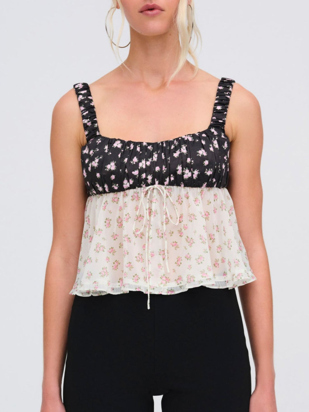 For Love and Lemons Noa Top - Cream