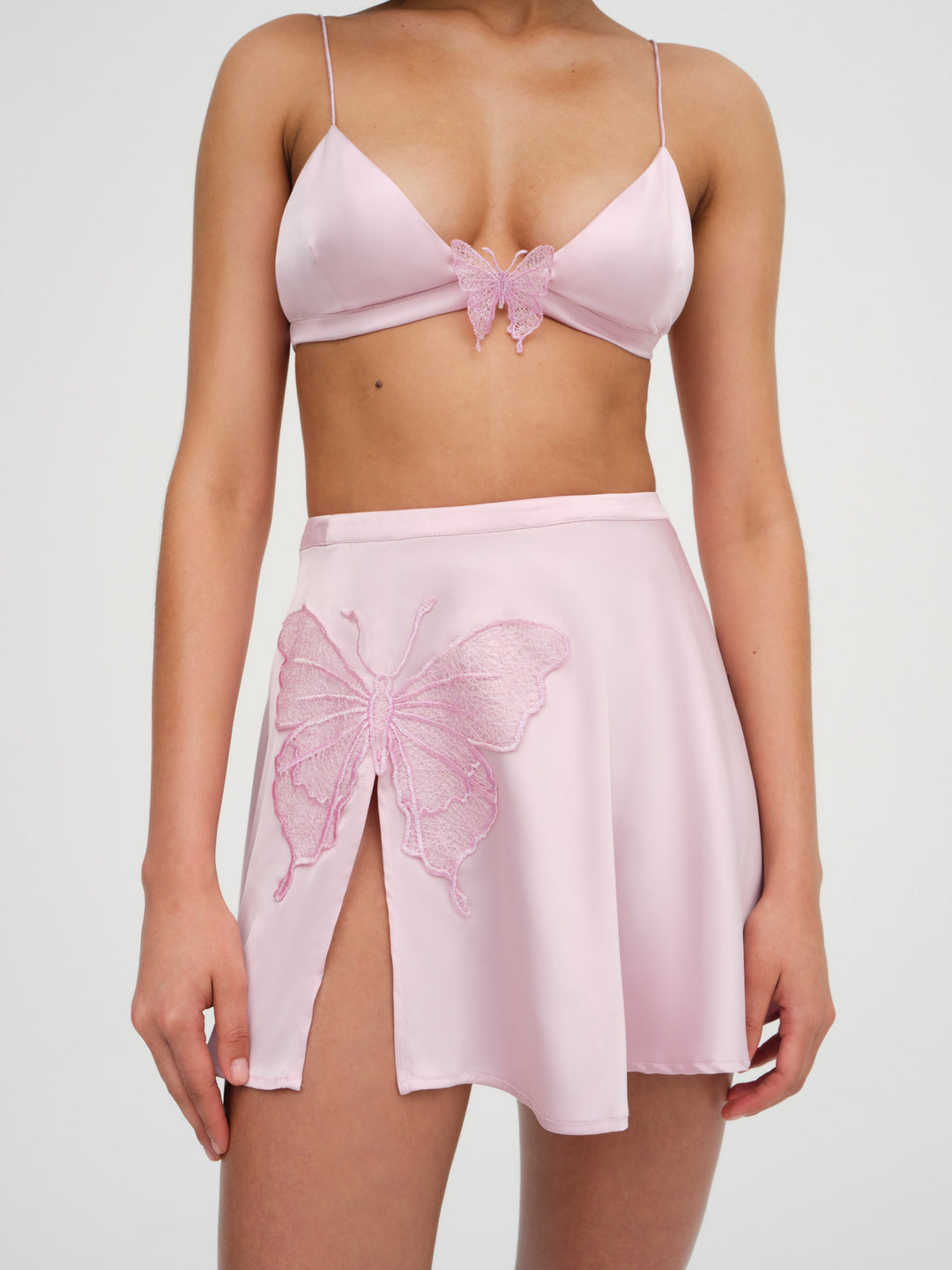 For Love and Lemons Truette Bralette Top - Pink