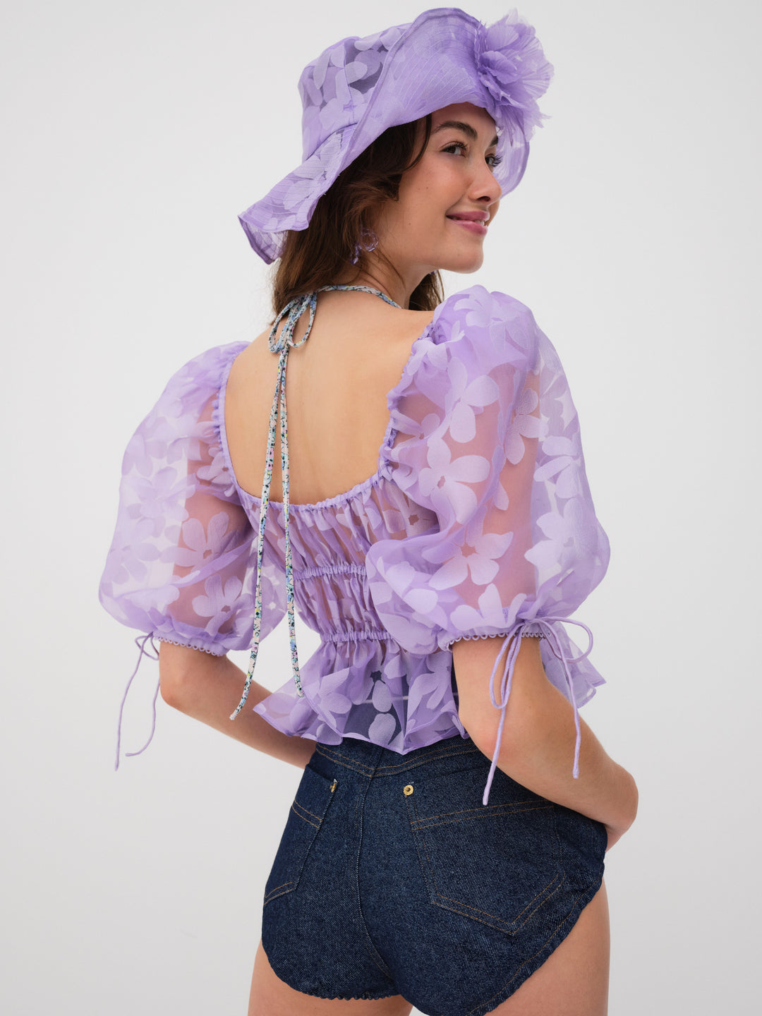 For Love and Lemons Fran Top - Purple