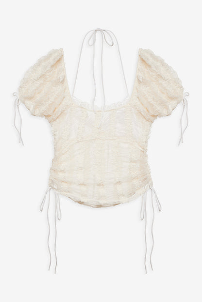 For Love and Lemons Romy Top - White