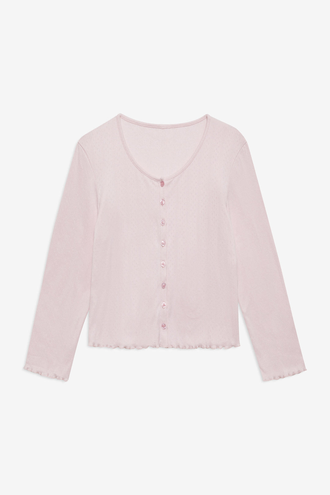 For Love and Lemons Elliana Cardigan - Dusty Pink