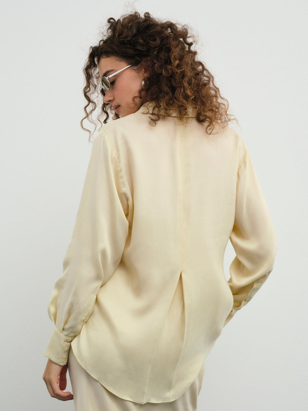 For Love and Lemons Clarabell Button Down Shirt - Yellow