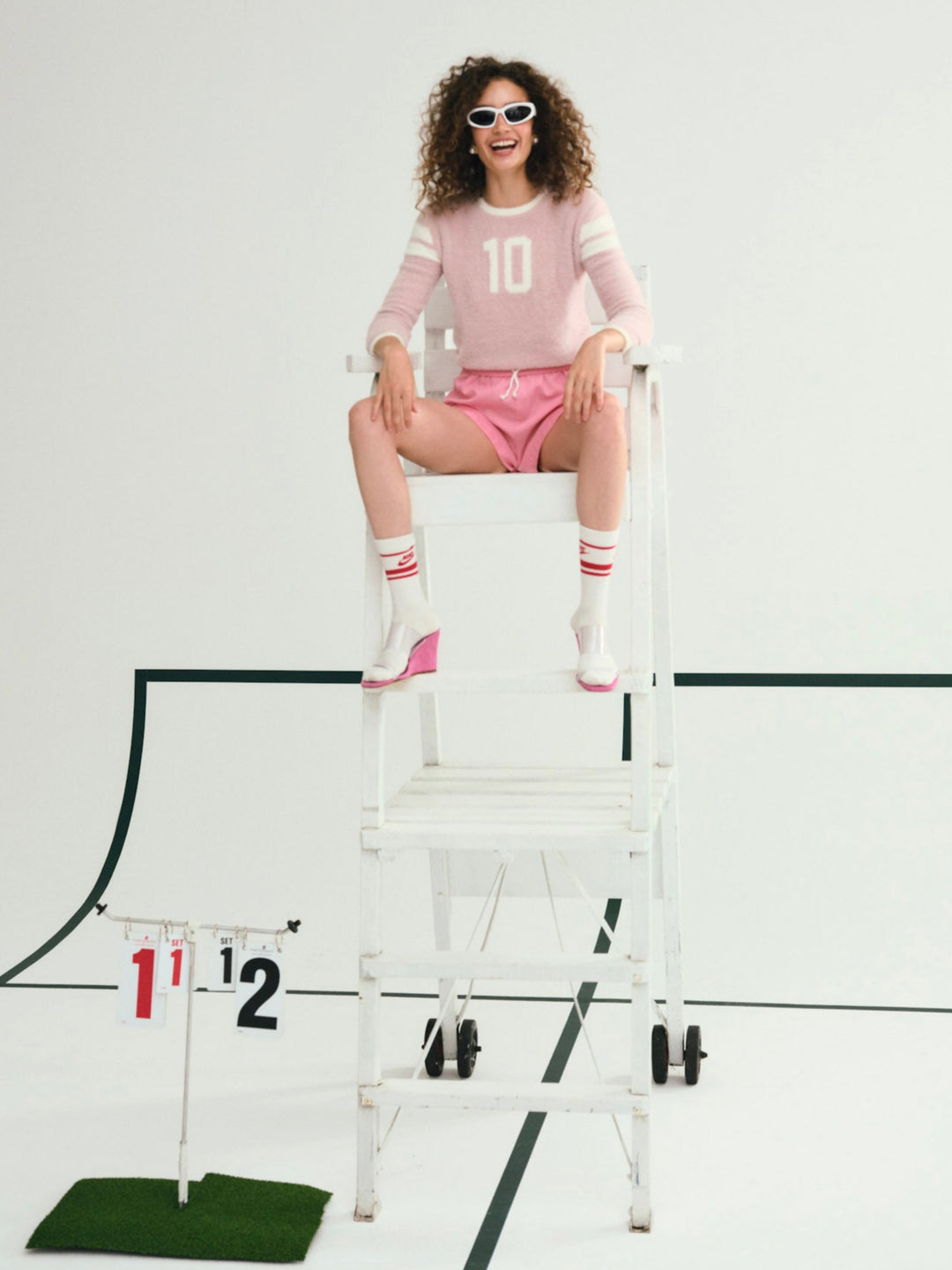 For Love and Lemons Founded in '10 Sweater - Pink
