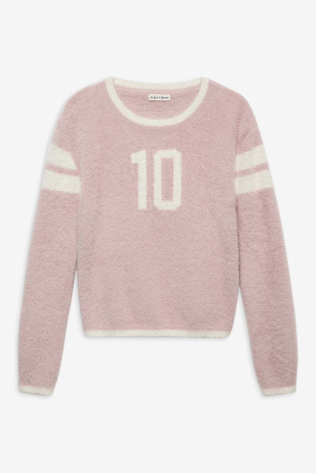 For Love and Lemons Founded in '10 Sweater - Pink