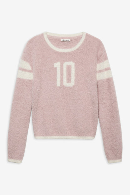 For Love and Lemons Founded in '10 Sweater - Pink