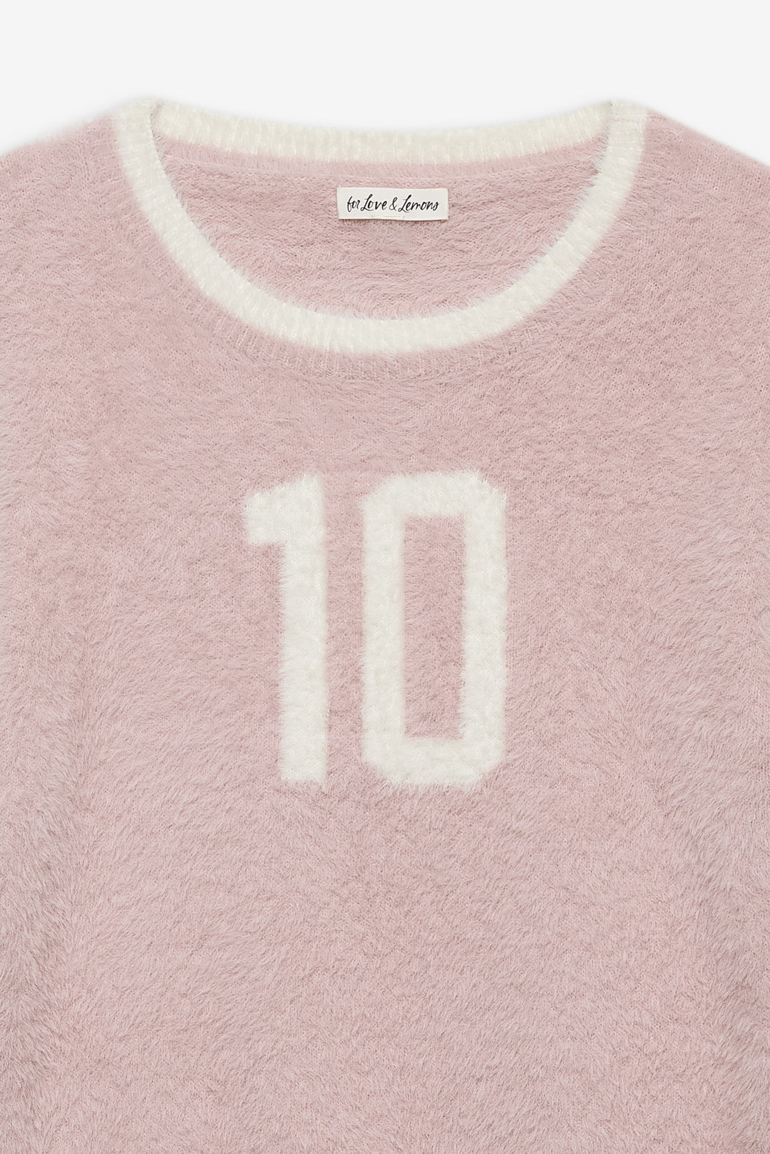 For Love and Lemons Founded in '10 Sweater - Pink