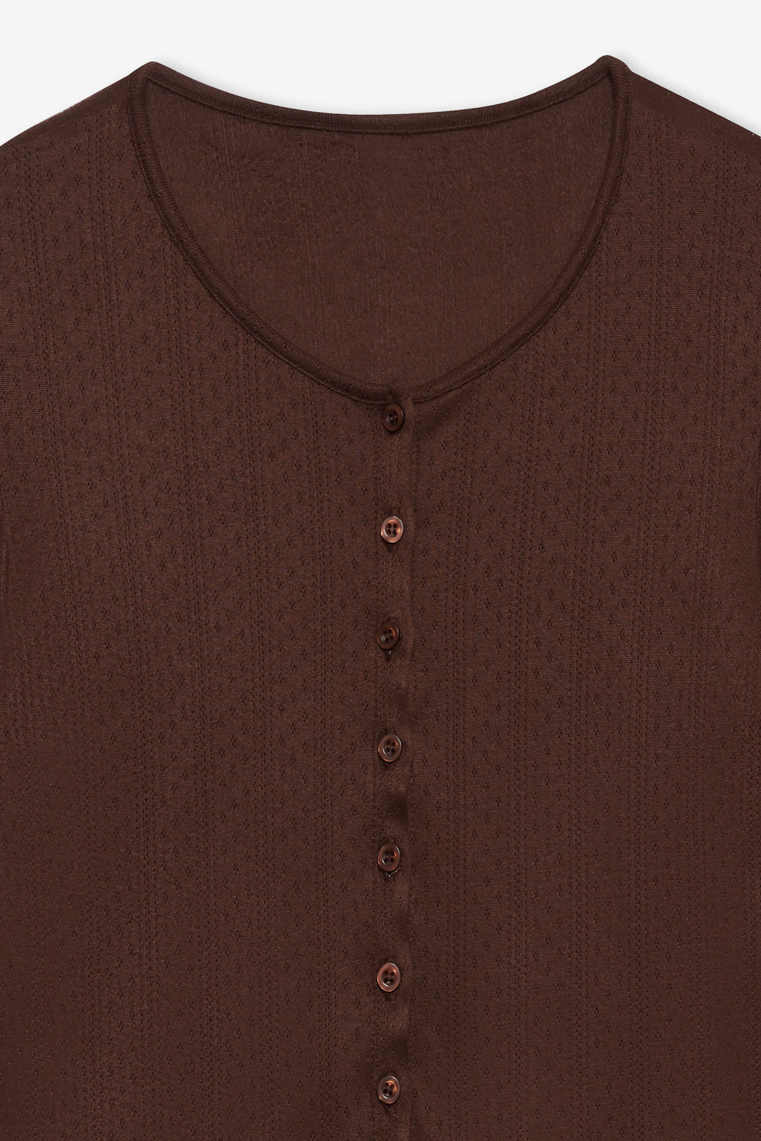 For Love and Lemons Elliana Cardigan - Chocolate