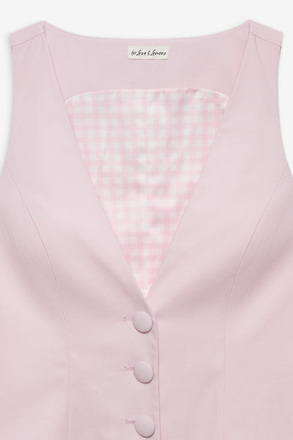 For Love and Lemons Elanah Vest - Pink