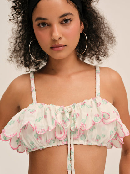 For Love and Lemons Gidget Top - White