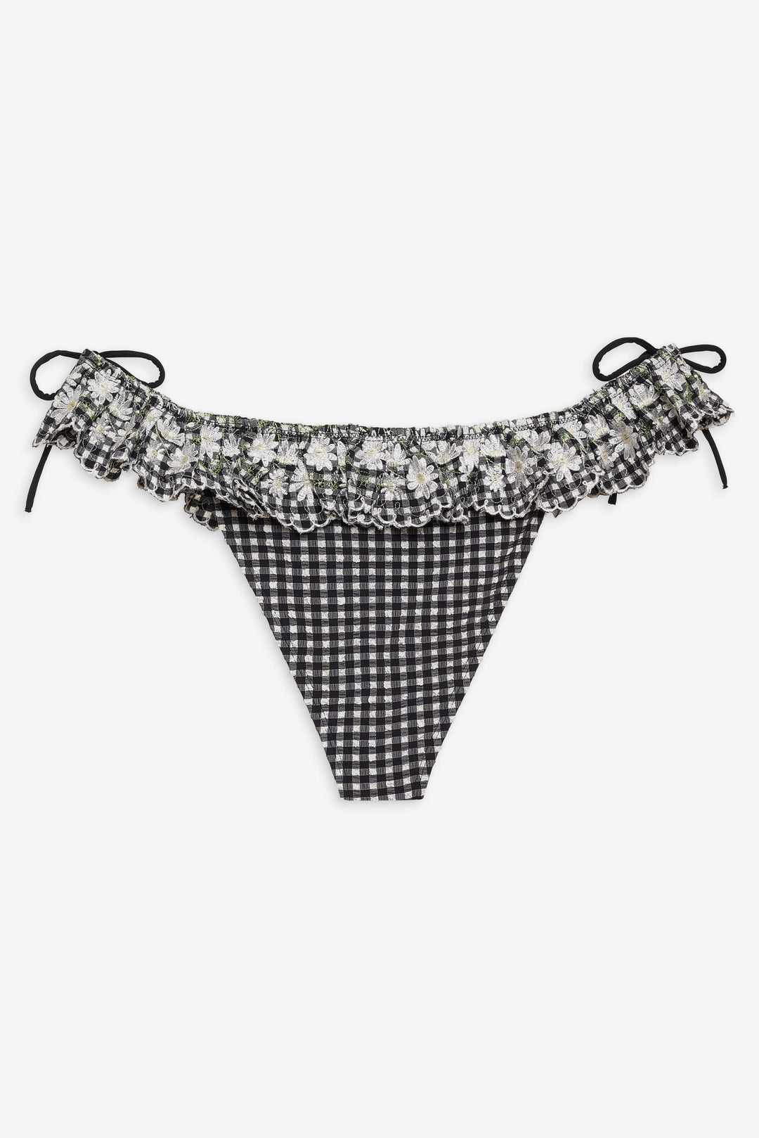 For Love and Lemons Daisy Lane Bikini Bottom - Black