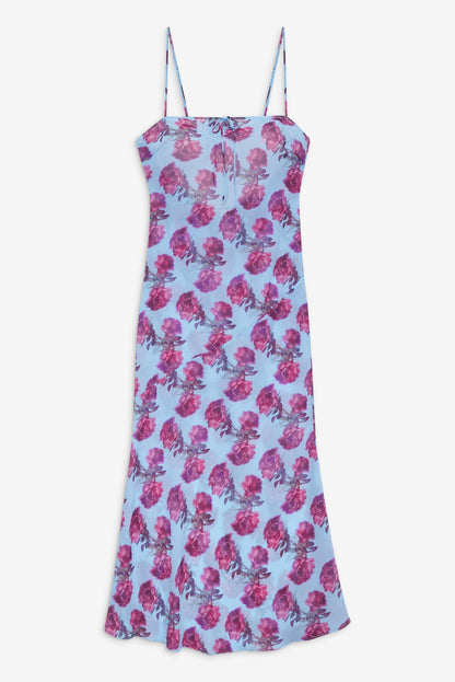 For Love and Lemons Marina Maxi Dress - Blue