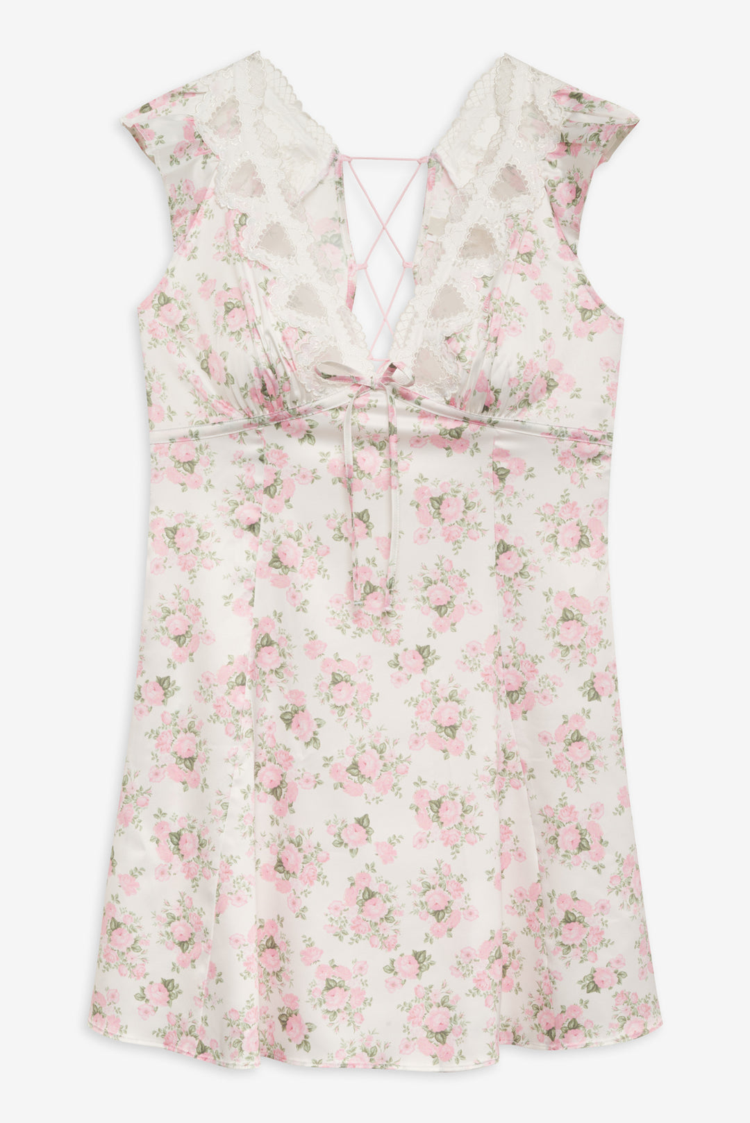 For Love and Lemons Naima Slip Dress - Pink