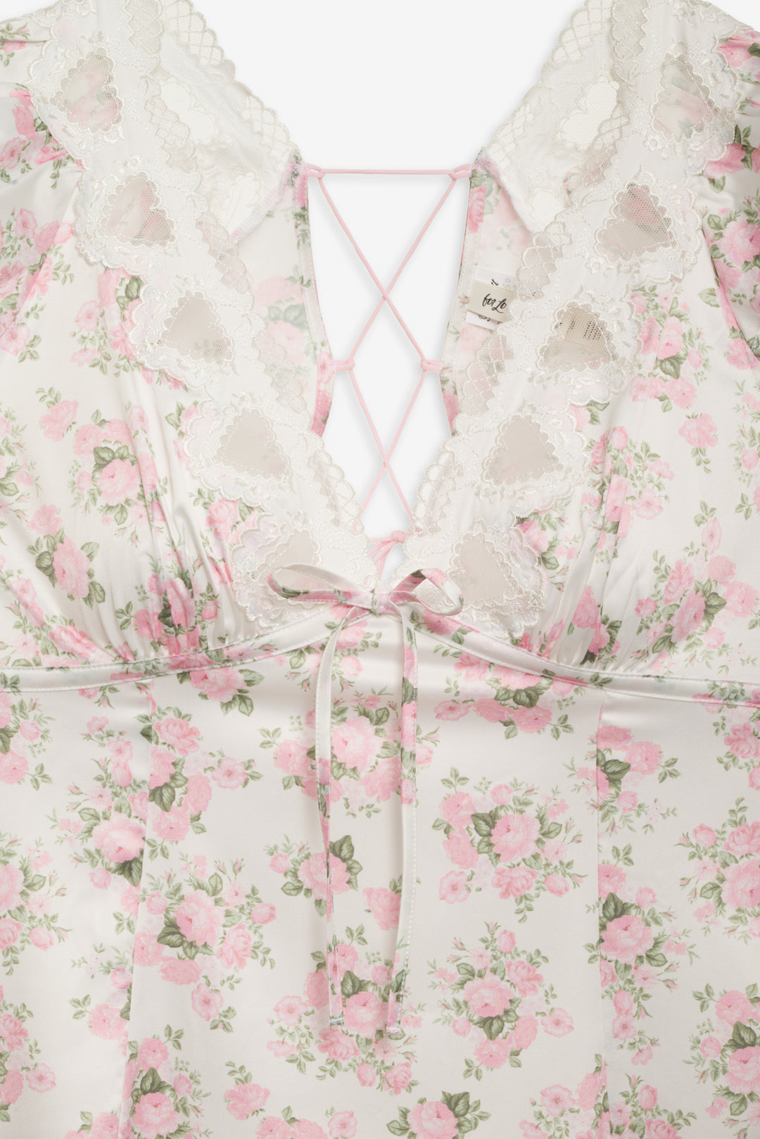 For Love and Lemons Naima Slip Dress - Pink