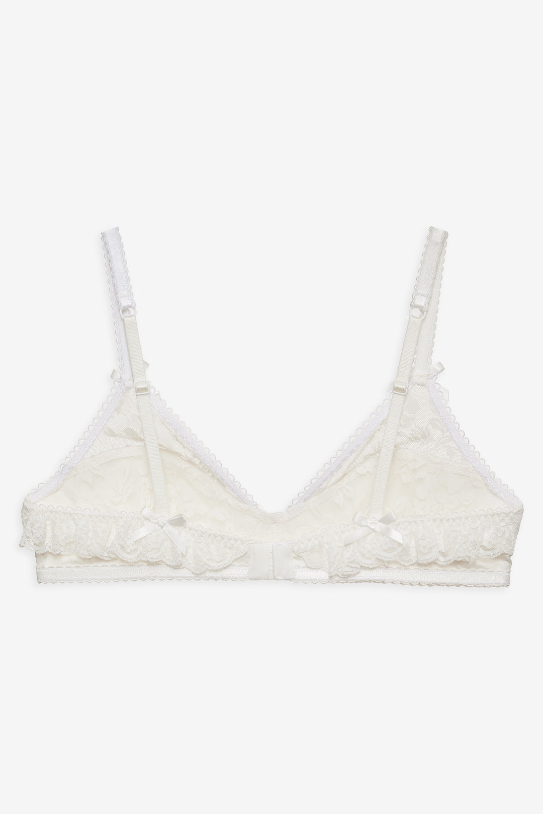 For Love and Lemons Lana Bralette - White