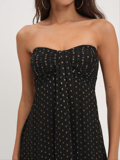 For Love and Lemons Teagan Mini Dress - Black