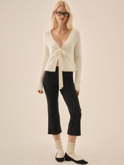 For Love and Lemons Tayla Knit Cardigan - Cream