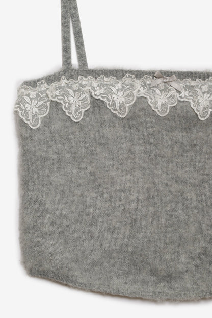 For Love and Lemons Arinah Tank - Grey