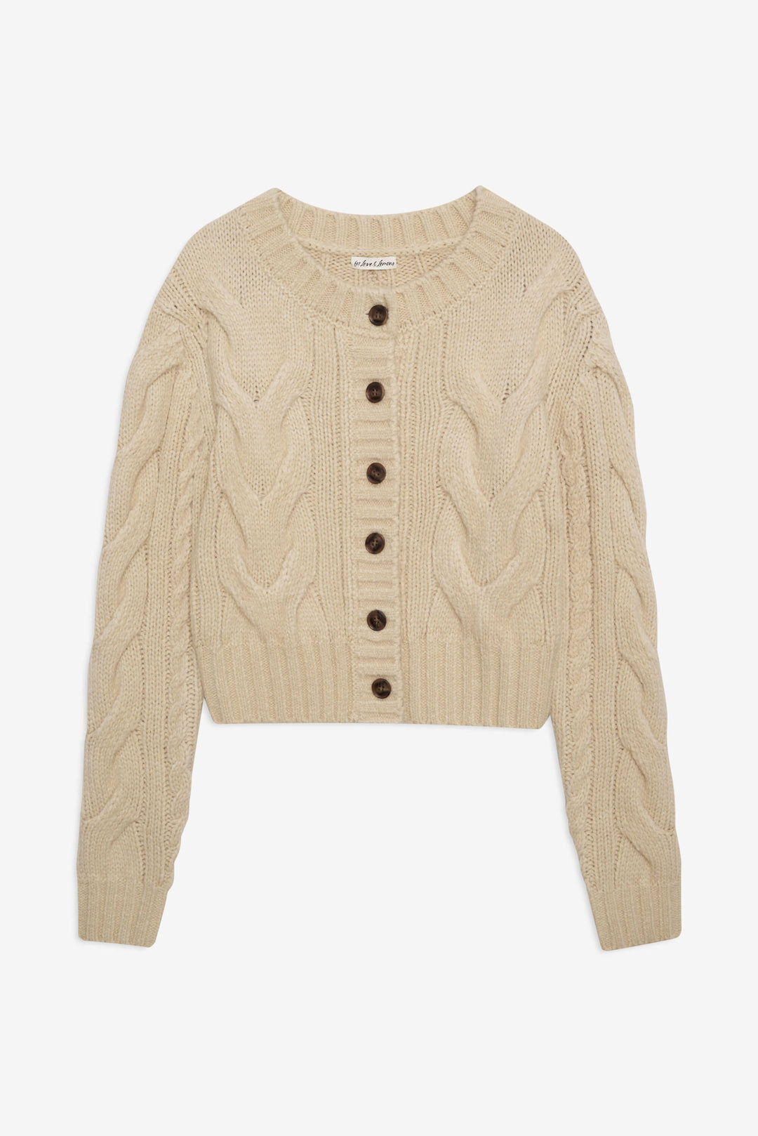 For Love and Lemons Regina Cardigan - Tan