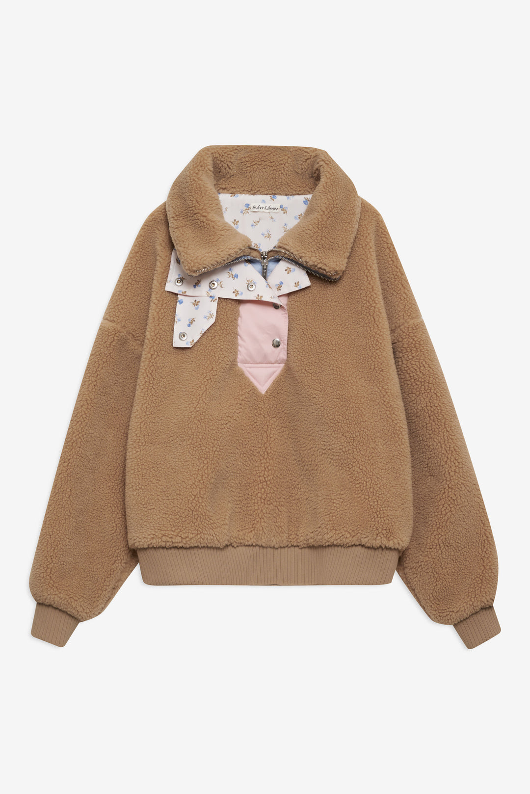For Love and Lemons Caitlyn Pullover Sweater - CAMEL
