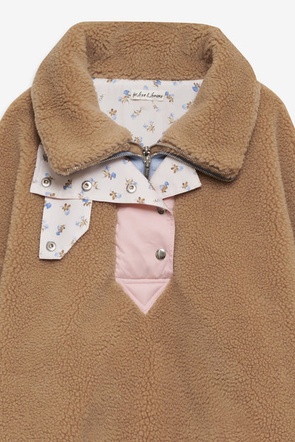 For Love and Lemons Caitlyn Pullover Sweater - CAMEL