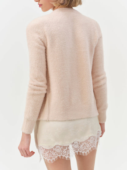 For Love and Lemons Harper Cardigan - Pink