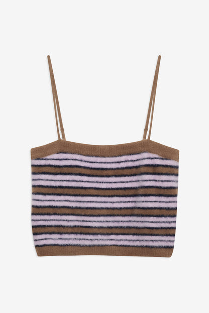 For Love and Lemons Nora Striped Tank - Blue