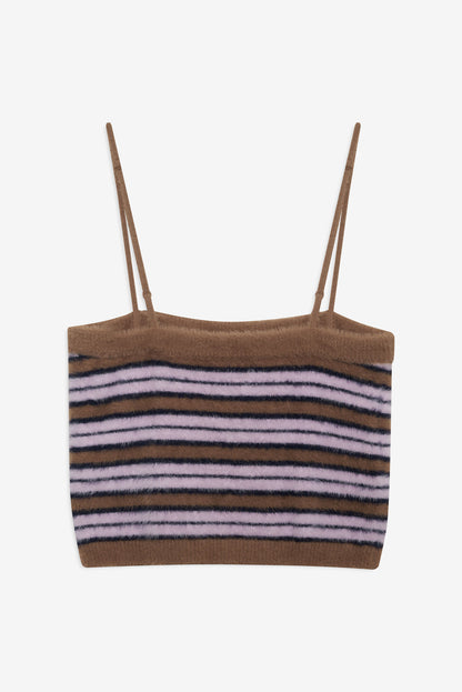 For Love and Lemons Nora Striped Tank - Blue