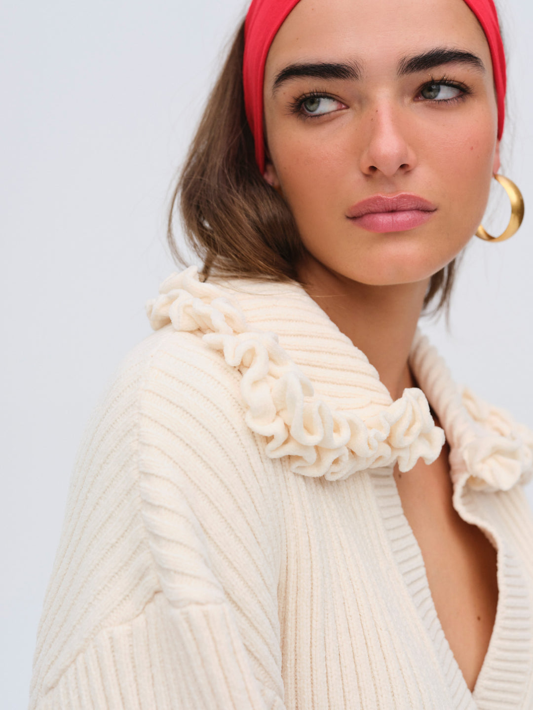 For Love and Lemons Rey Knit Tunic - Cream