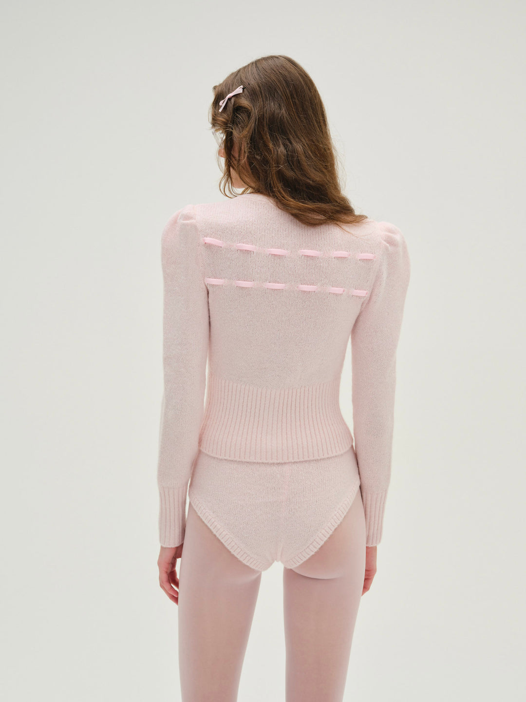 For Love and Lemons Beverly Knit Panty - Pink