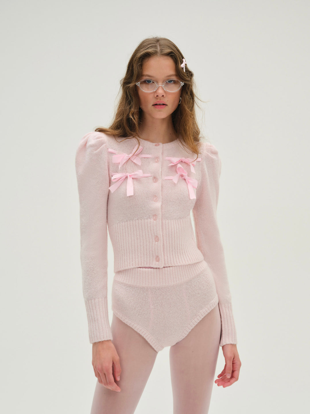 For Love and Lemons Beverly Knit Panty - Pink