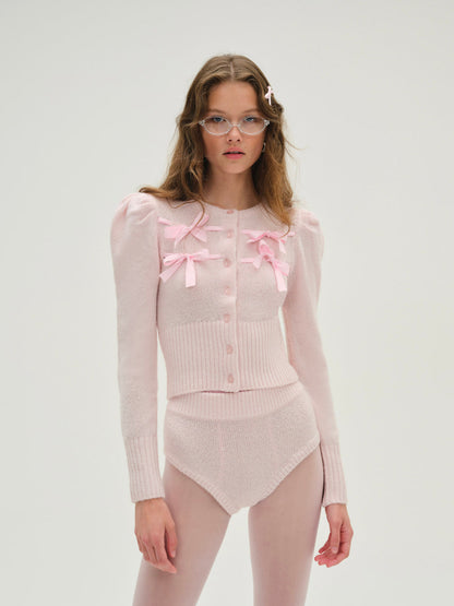 For Love and Lemons Beverly Knit Panty - Pink