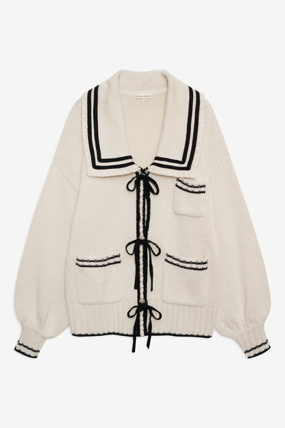 For Love and Lemons Marina Knit Cardigan - Tan