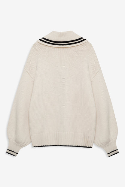 For Love and Lemons Marina Knit Cardigan - Tan