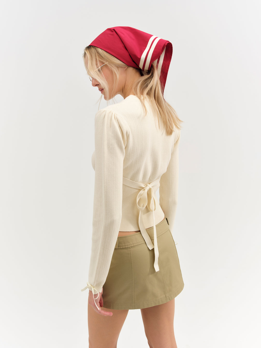 For Love and Lemons Naomi Sweater - Cream