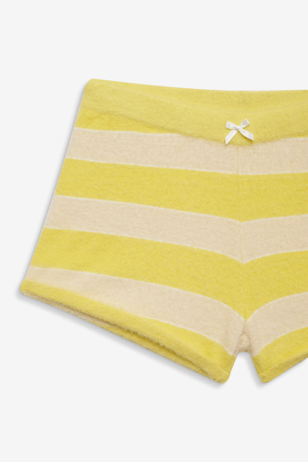 For Love and Lemons Sleepy Stripe Shorts - Yellow