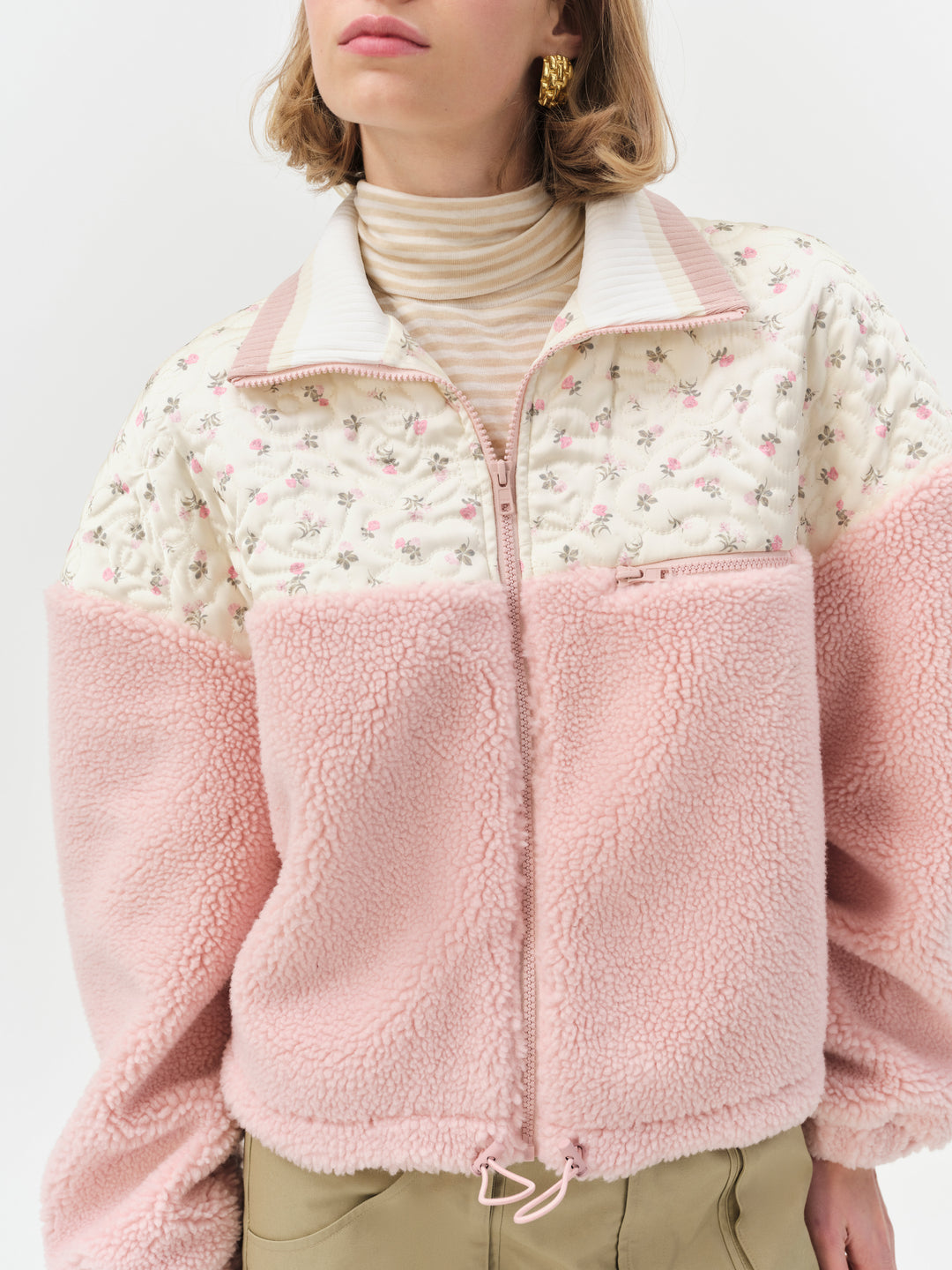 For Love and Lemons Saide Jacket - Pink